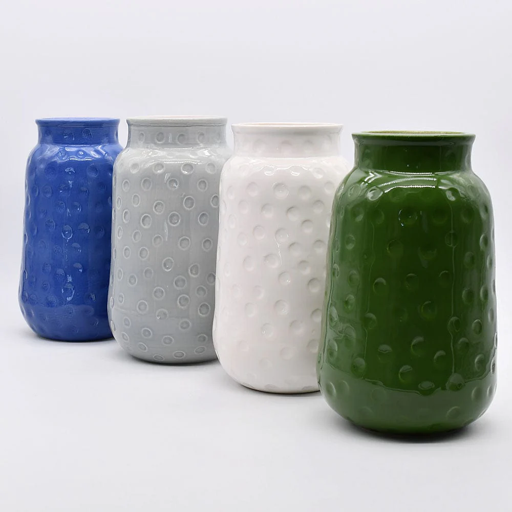 Vase en céramique - Bleu – Image 5